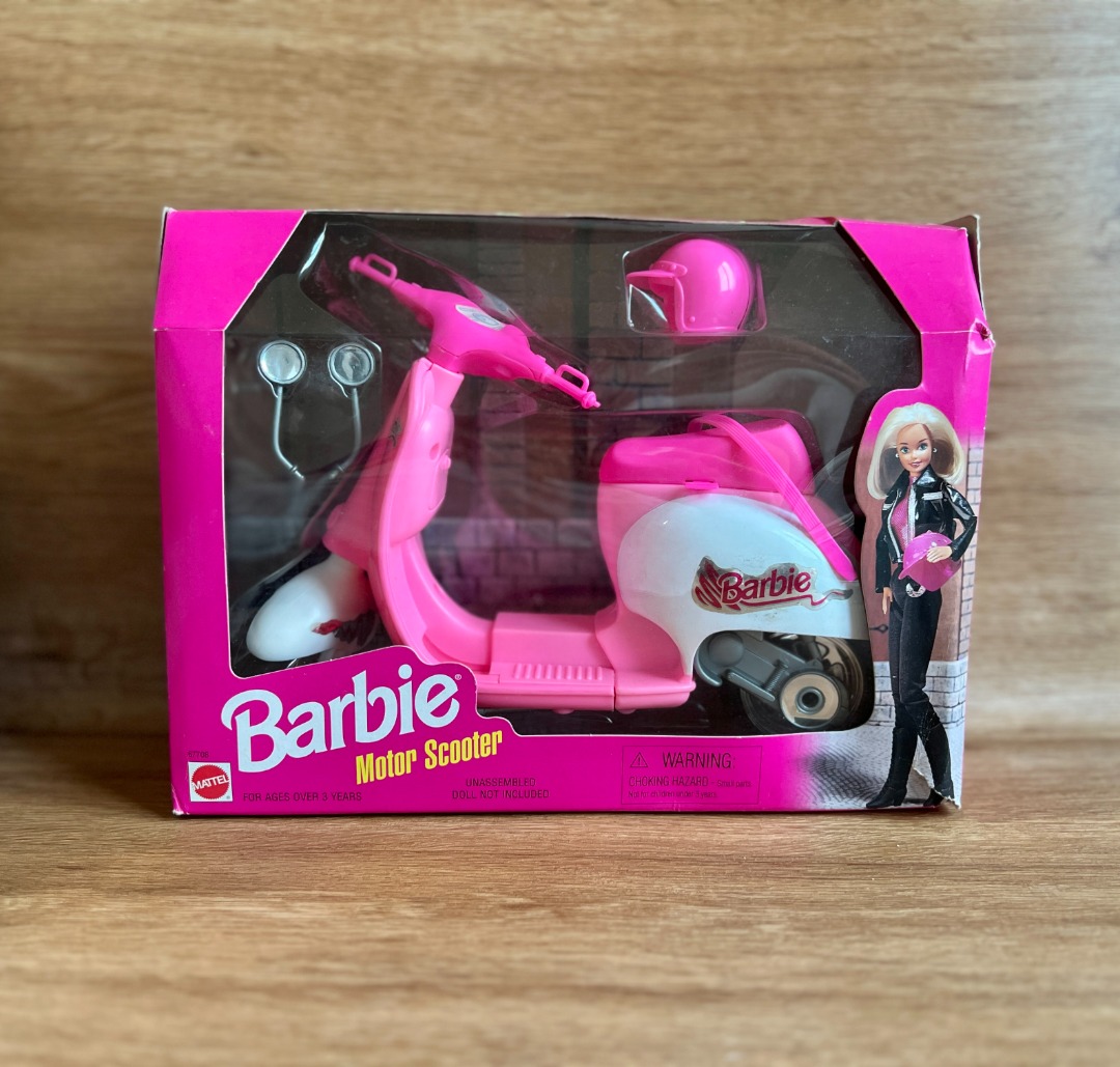 Barbie Motor Scooter, Hobbies & Toys, Toys & Games on Carousell