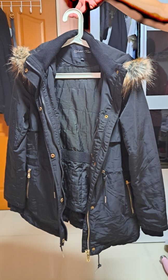 Fur winter jackets online