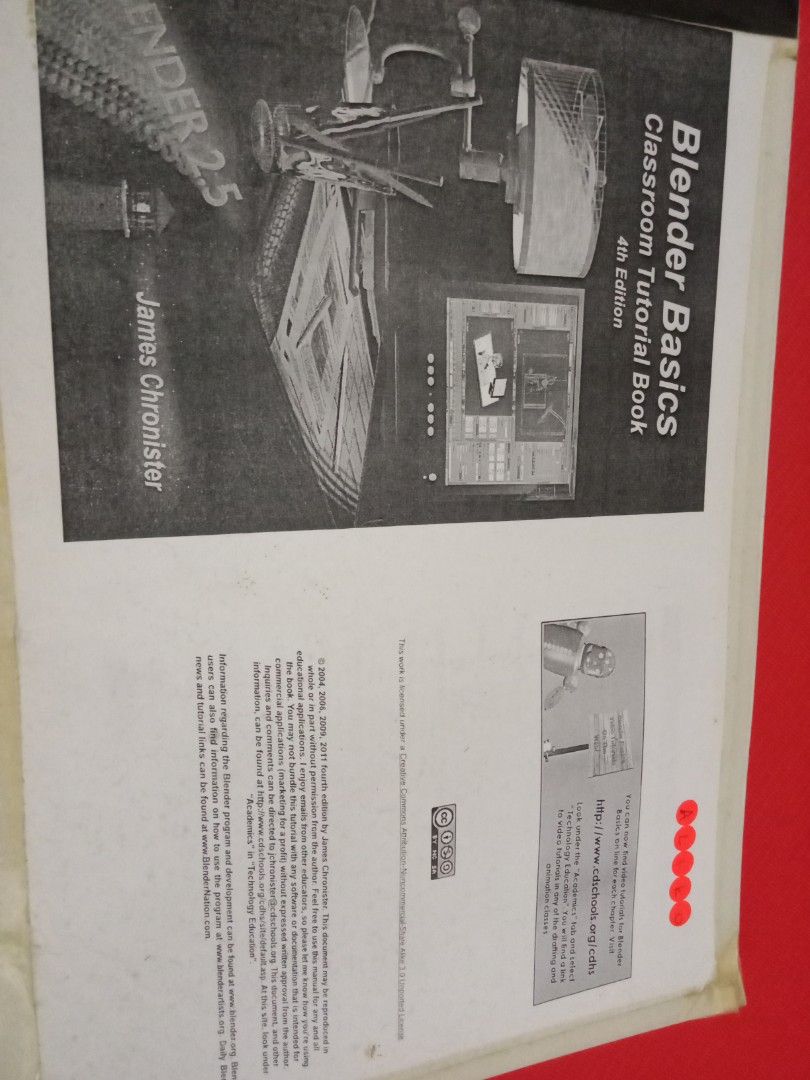 Blender basics Classroom tutorial book 4th edition, Hobbies & Toys