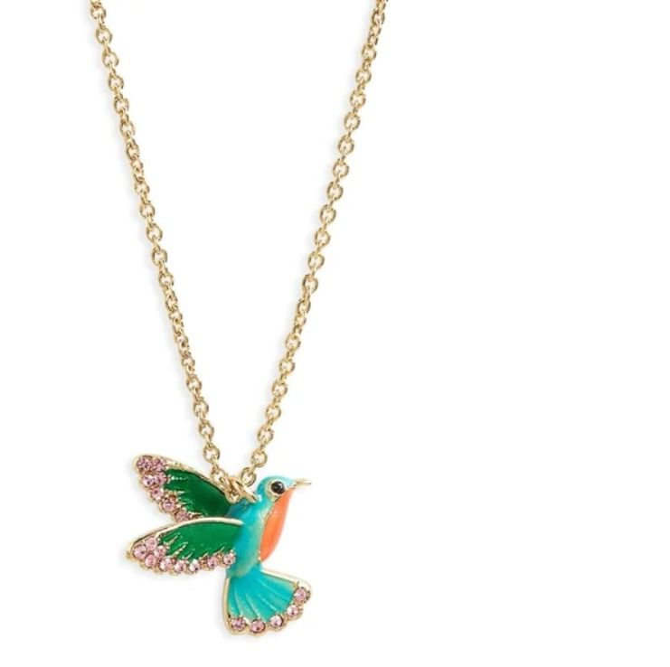 Kate spade discount hummingbird necklace