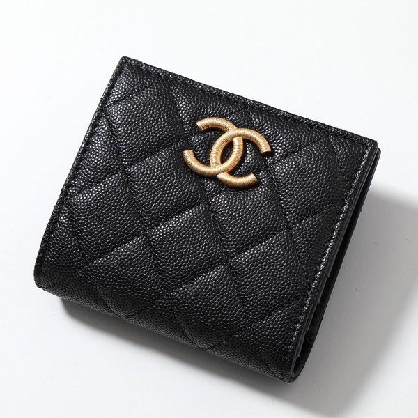 🖤Brand New Chanel Small Flap Wallet in Black Caviar, Luxury, Bags & Wallets  on Carousell
