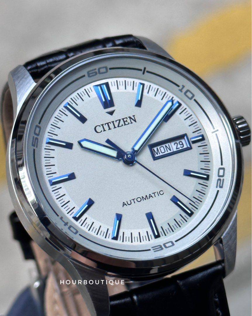 Brand New Citizen Classic Cream Dial Automatic Dress Watch NH8400
