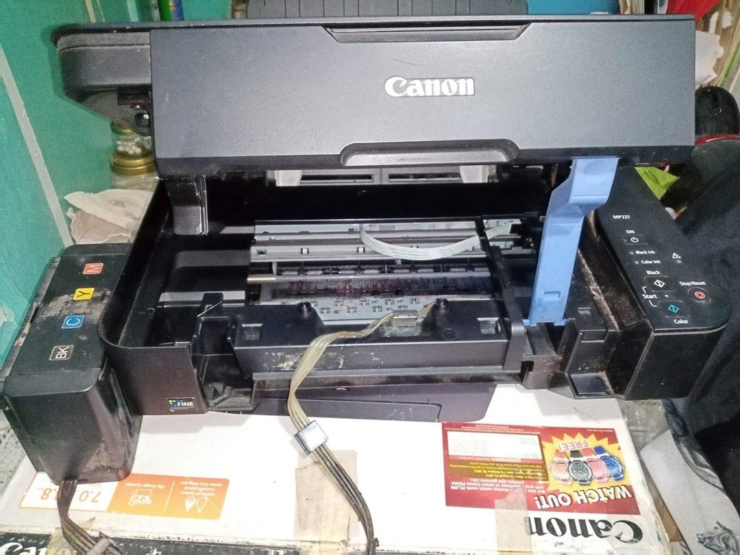 Canon Piixma MP237 (Category: Printers, Scanners & Copiers) located in Manila. Submitted by joycu (Listing ID 1259404979, Image 3). Description: PRINTER Canon Pixma MP237 • Marked as DEFFECTIVE ! • naka stock lang at hindi na nagamit, hindi na sinubukan i-ON, basta DEFFECTIVE na lang. Payment thru CASH or Gcash. MEET-UP at: Savemore M.dela Fuente Espana Manila Branch - or - PUREGOLD M.dela Fuente Espana Manila Branch Thank you..