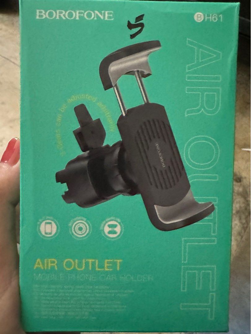 Car Aircon Vent Phone Holder, Car Accessories, Accessories on Carousell