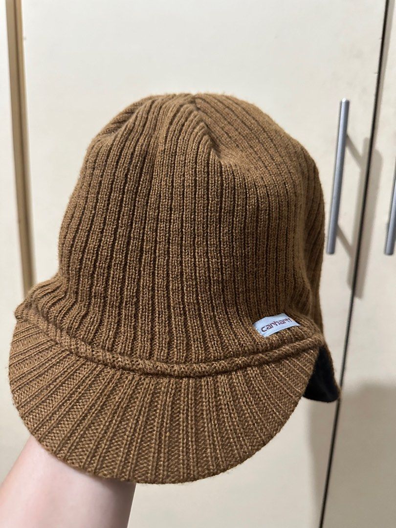 Carhartt knit hat with visor sale