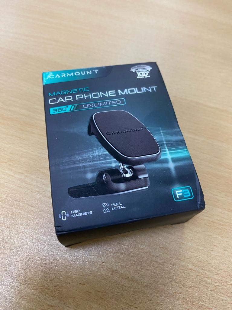 CarMount 2.0 Adjustable Car Mount + FREE Wireless Charging Metal