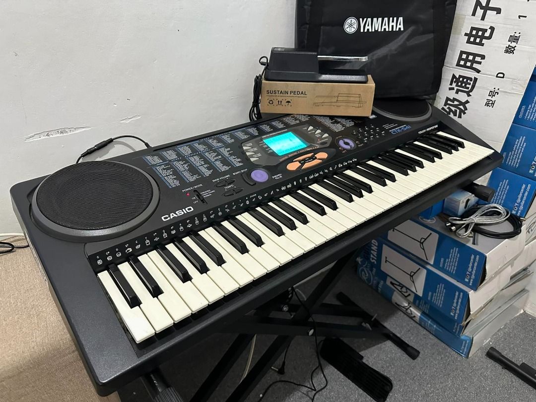 Casio ctk 2550 deals touch response