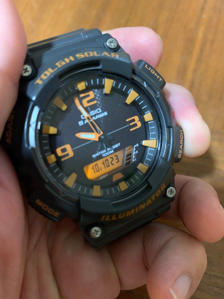 Casio Tough Solar Men s Fashion Watches Accessories Watches