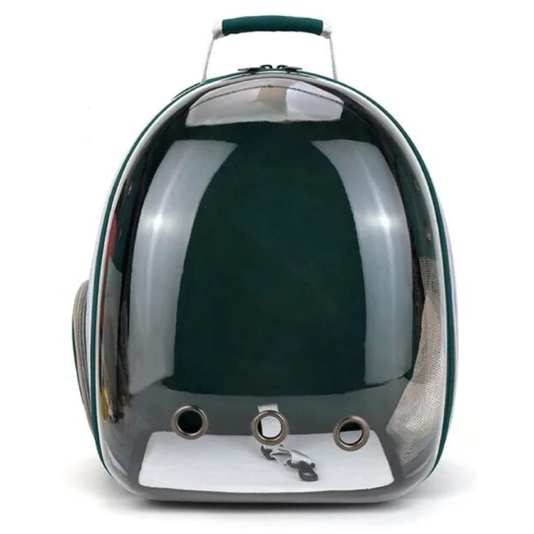Cat Capsule Backpack (Category: Homes & Other Pet Accessories) located in Singapore. Submitted by minimalpaws (Listing ID 1259330607, Image 4). Description: Description of item: Natural material that is pet-safe. With well-ventilated sides and a cozy interior, your pet will enjoy maximum comfort during your journeys. Its ergonomic design and breathable back panel ensure a comfortable and enjoyable experience for you, too. The Cat Capsule Backpack