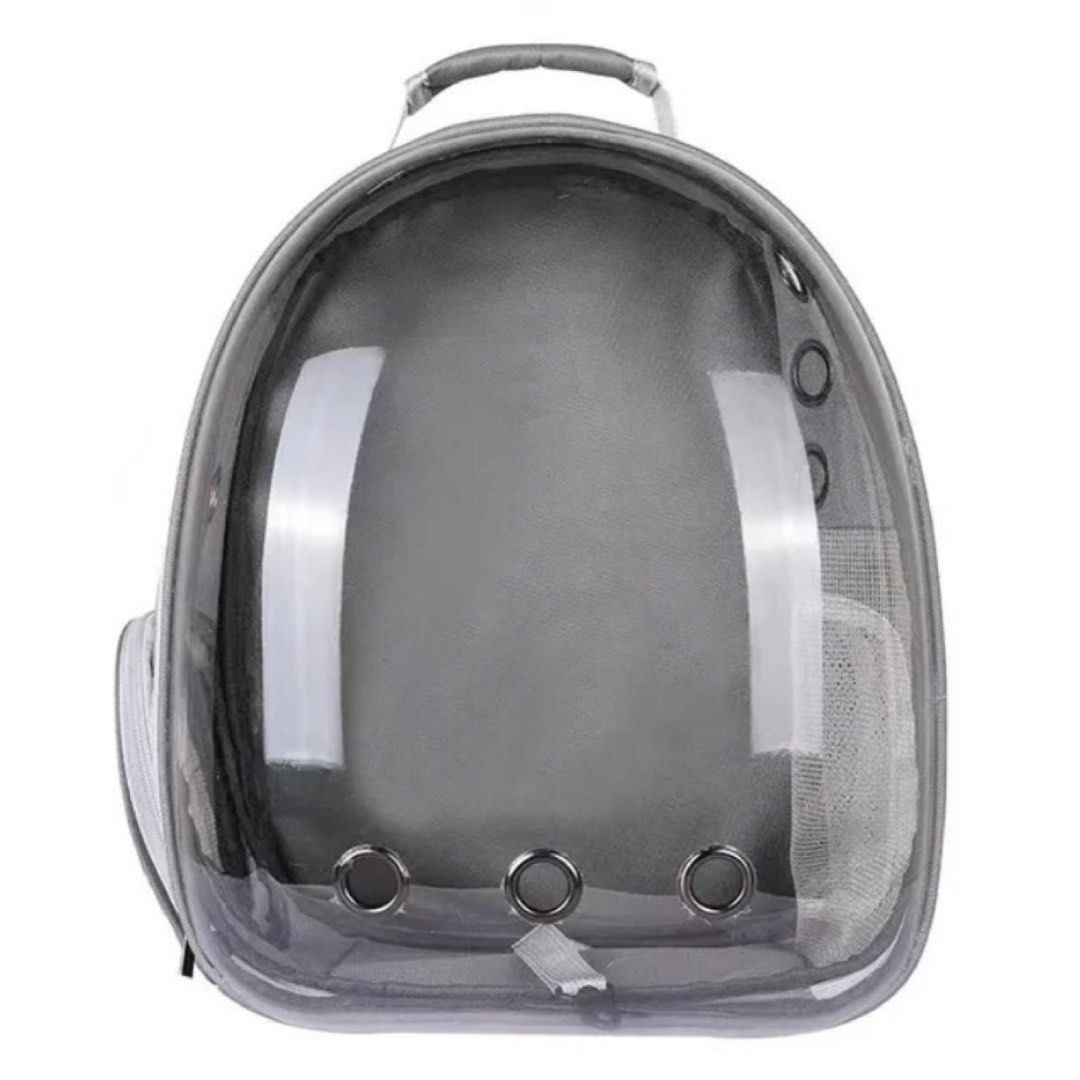 Cat Capsule Backpack (Category: Homes & Other Pet Accessories) located in Singapore. Submitted by minimalpaws (Listing ID 1259330607, Image 2). Description: Description of item: Natural material that is pet-safe. With well-ventilated sides and a cozy interior, your pet will enjoy maximum comfort during your journeys. Its ergonomic design and breathable back panel ensure a comfortable and enjoyable experience for you, too. The Cat Capsule Backpack