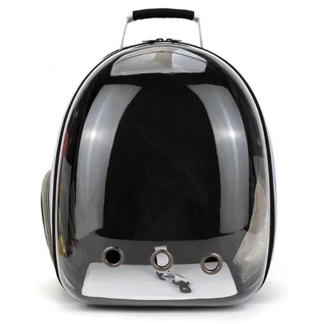 Cat Capsule Backpack (Category: Homes & Other Pet Accessories) located in Singapore. Submitted by minimalpaws (Listing ID 1259330607, Image 3). Description: Description of item: Natural material that is pet-safe. With well-ventilated sides and a cozy interior, your pet will enjoy maximum comfort during your journeys. Its ergonomic design and breathable back panel ensure a comfortable and enjoyable experience for you, too. The Cat Capsule Backpack