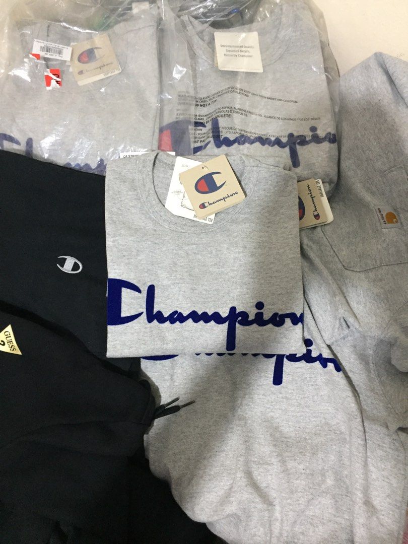 CHAMPION HERITAGE TEE Men s Fashion Tops Sets Tshirts Polo