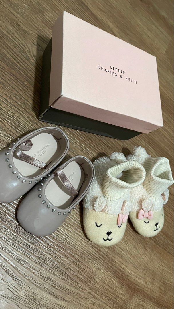 Charles Keith baby shoes sold as bundle Babies Kids Babies Kids Fashion on Carousell