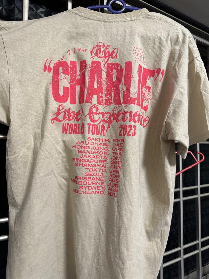 Charlie puth merch top