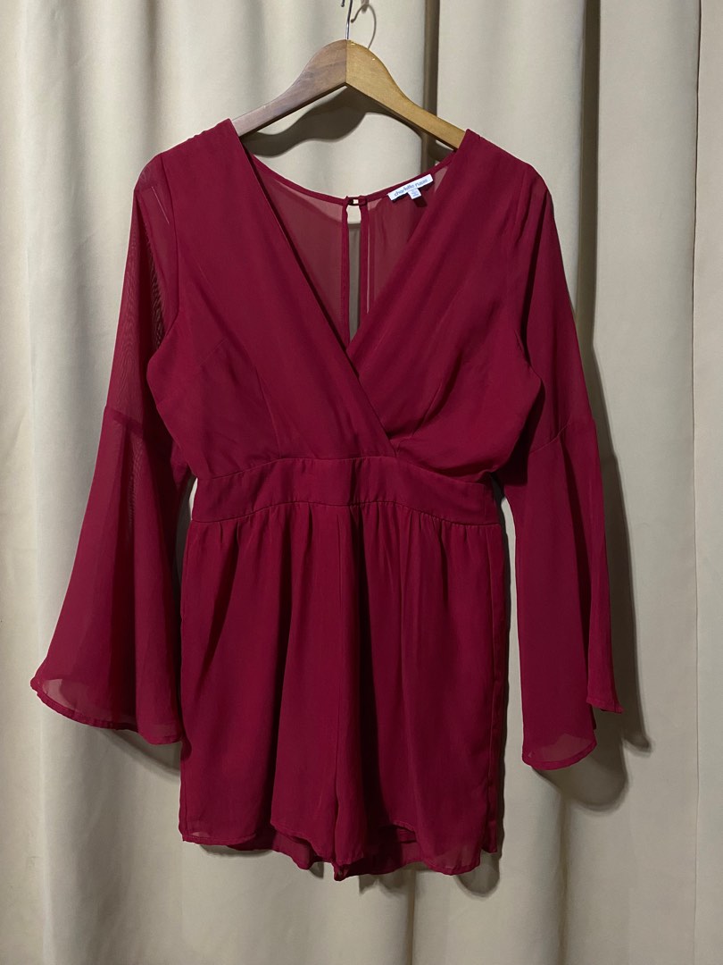 Charlotte russe shop red romper