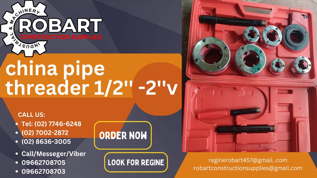 china pipe threader 1/2'' -2'', Commercial & Industrial, Construction ...