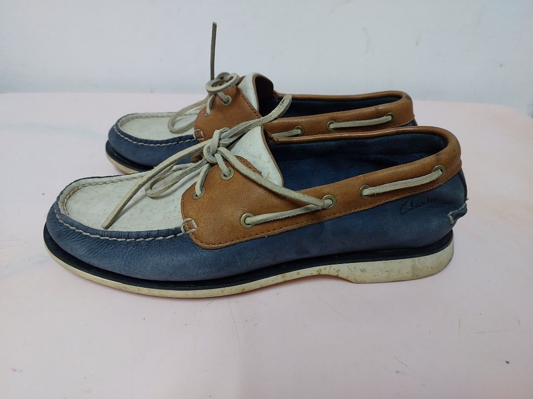clarks c mocc boat loafer