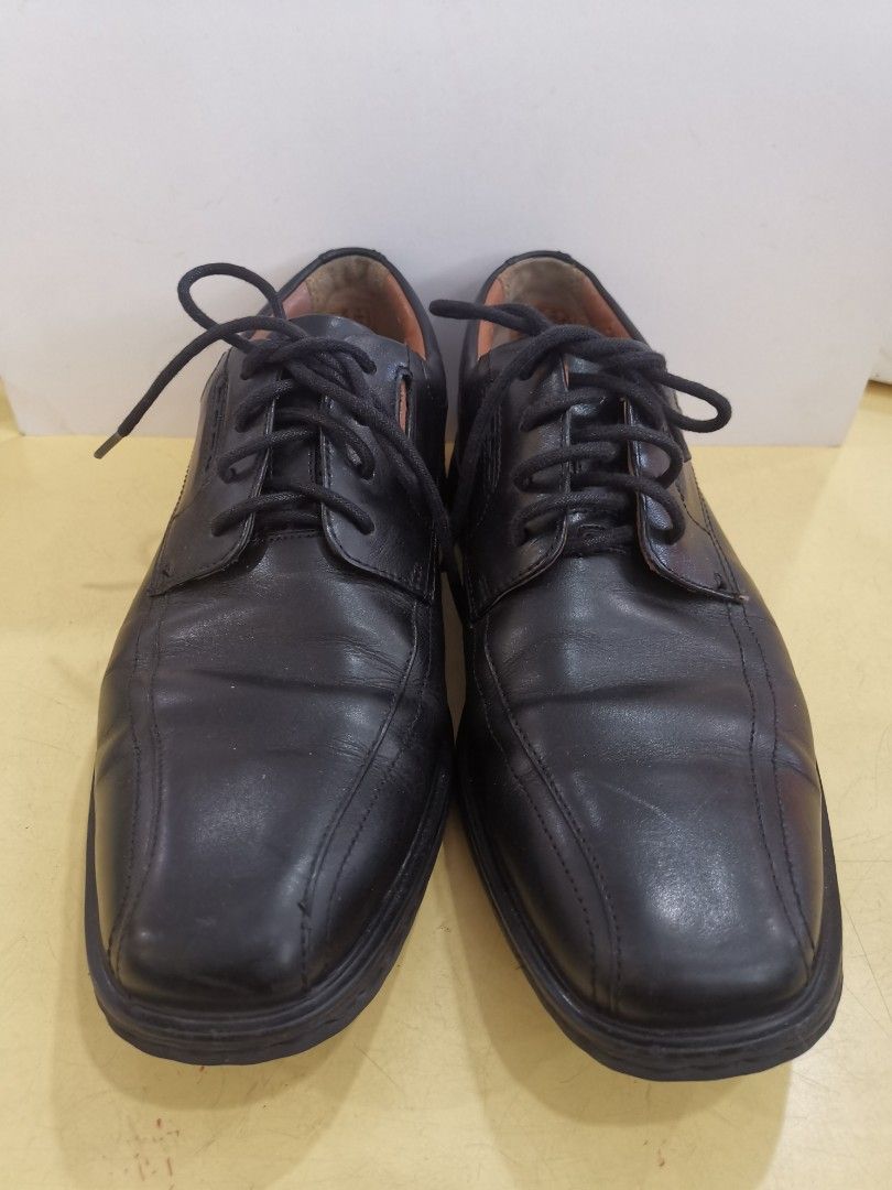 Clarks unstructured men's dress shoes sale