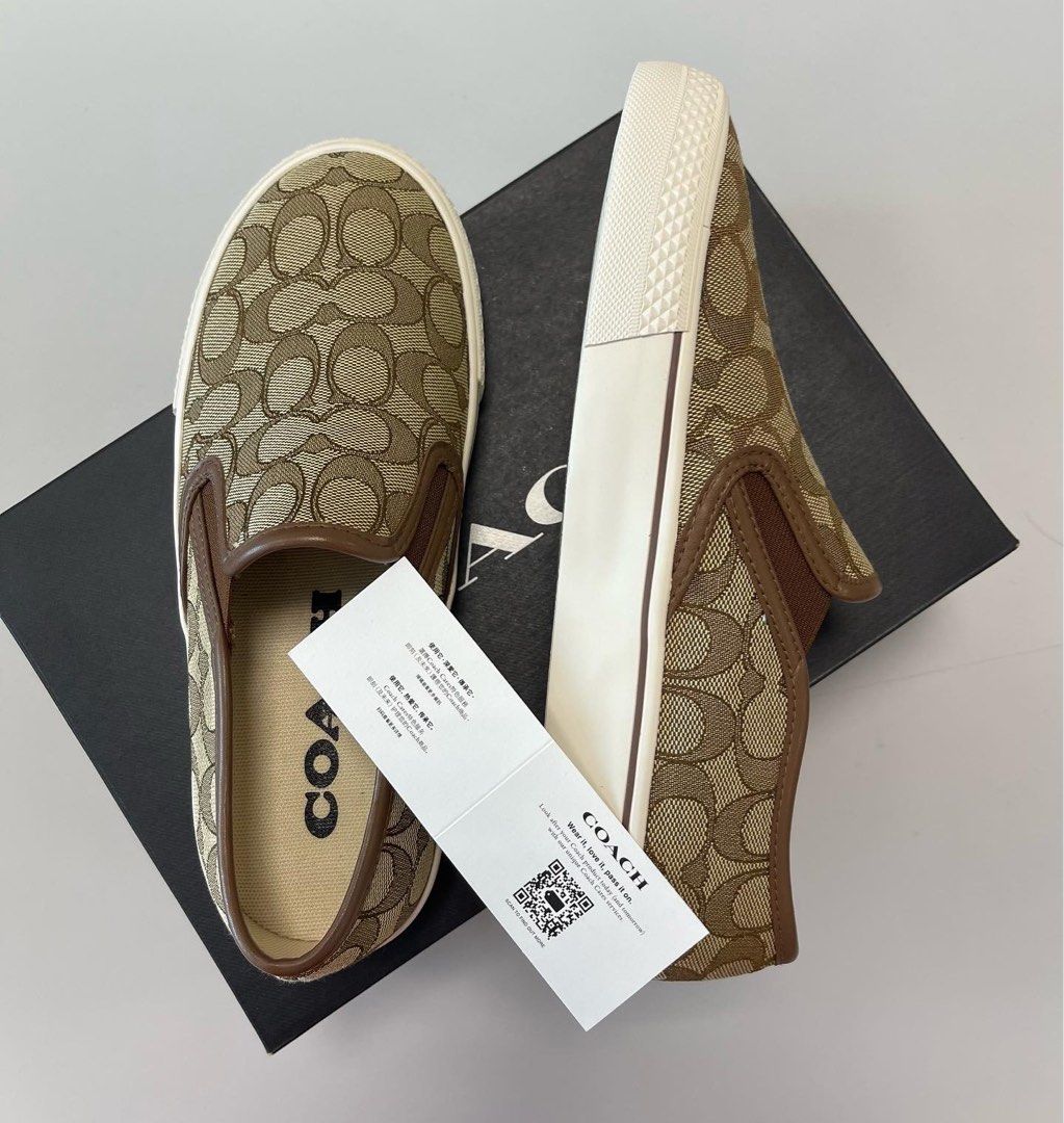 Coach Slip On Men s Fashion Footwear Casual shoes on Carousell