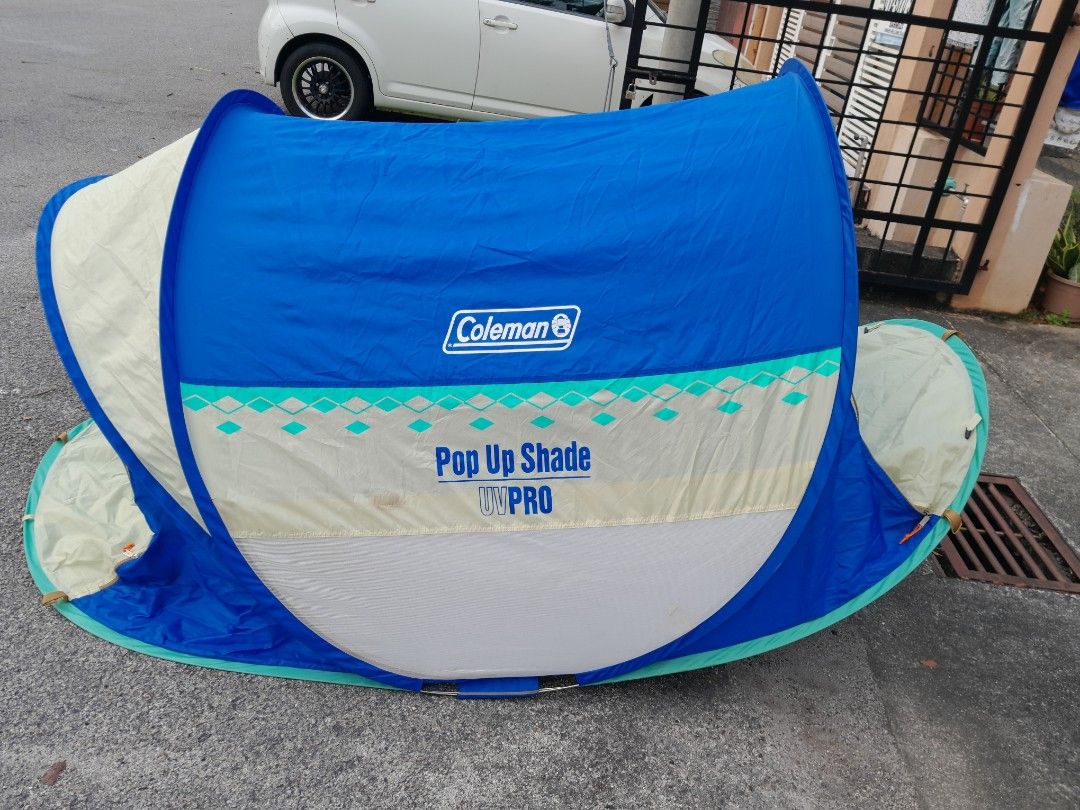 COLEMAN POP UP TENT, Sports Equipment, Hiking & Camping on Carousell