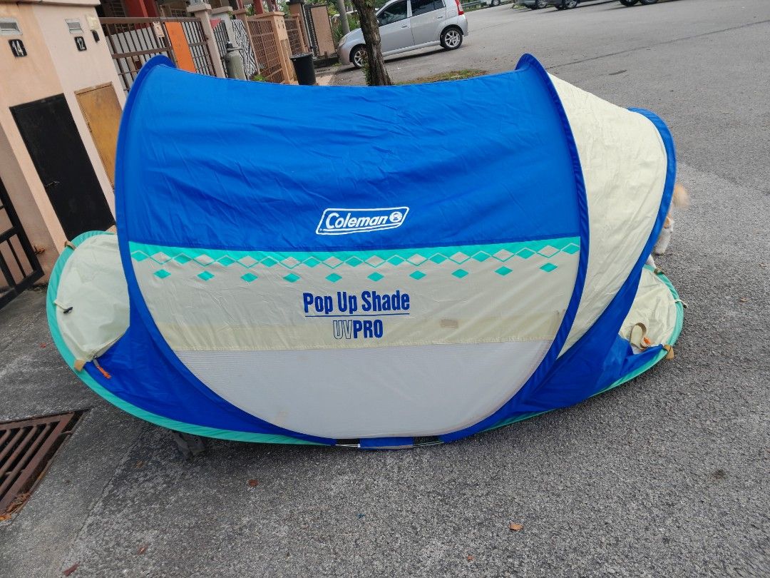 COLEMAN POP UP TENT, Sports Equipment, Hiking & Camping on Carousell
