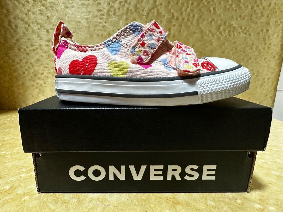 Converse Euro22 13cm Love Printed shoes Women s Fashion Footwear Sneakers on Carousell