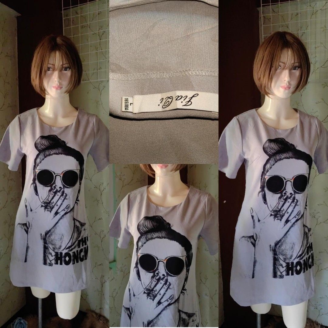 Cotton/T-shirt dresses (Category: Dresses) located in Daraga. Submitted by ririlove_41 (Listing ID 1259436631, Image 3). Description: Cotton/T-shirt Dresses Kindly DM me the Item that you like. Size:Medium 1st Pic: Diesel 2nd Pic: Cartelo 3rd: Jia Qi 4th: A new day.