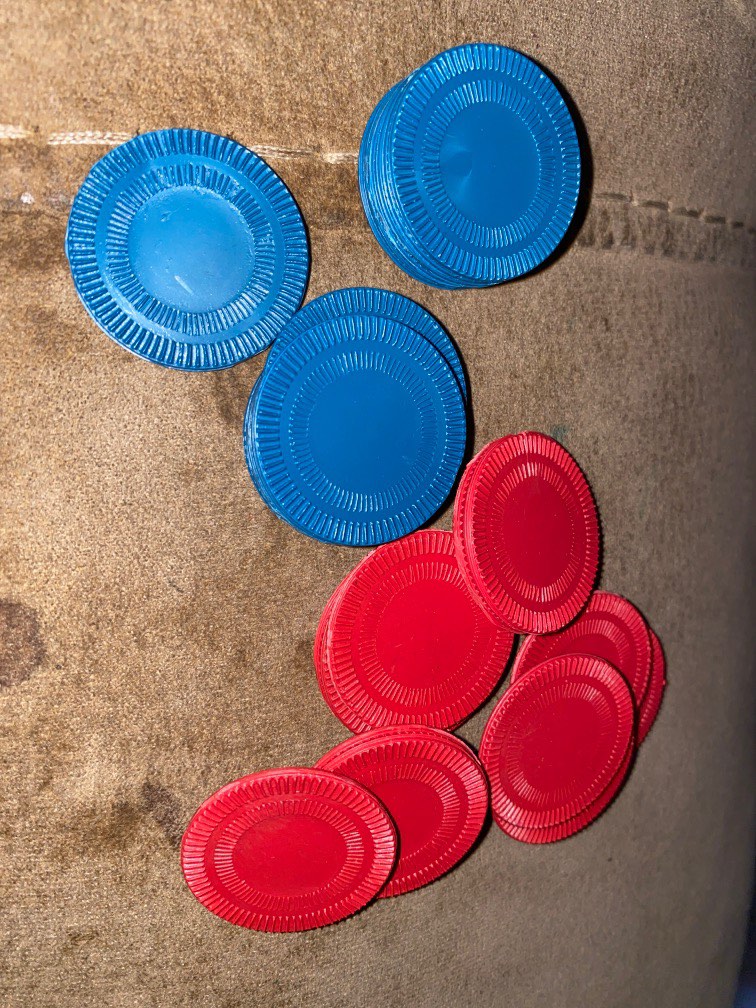 Counting chips for school 24 pcs, Hobbies & Toys, Toys & Games on Carousell