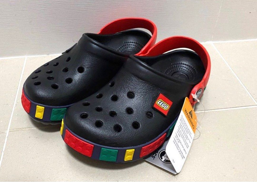 Lego crocs new hot sale