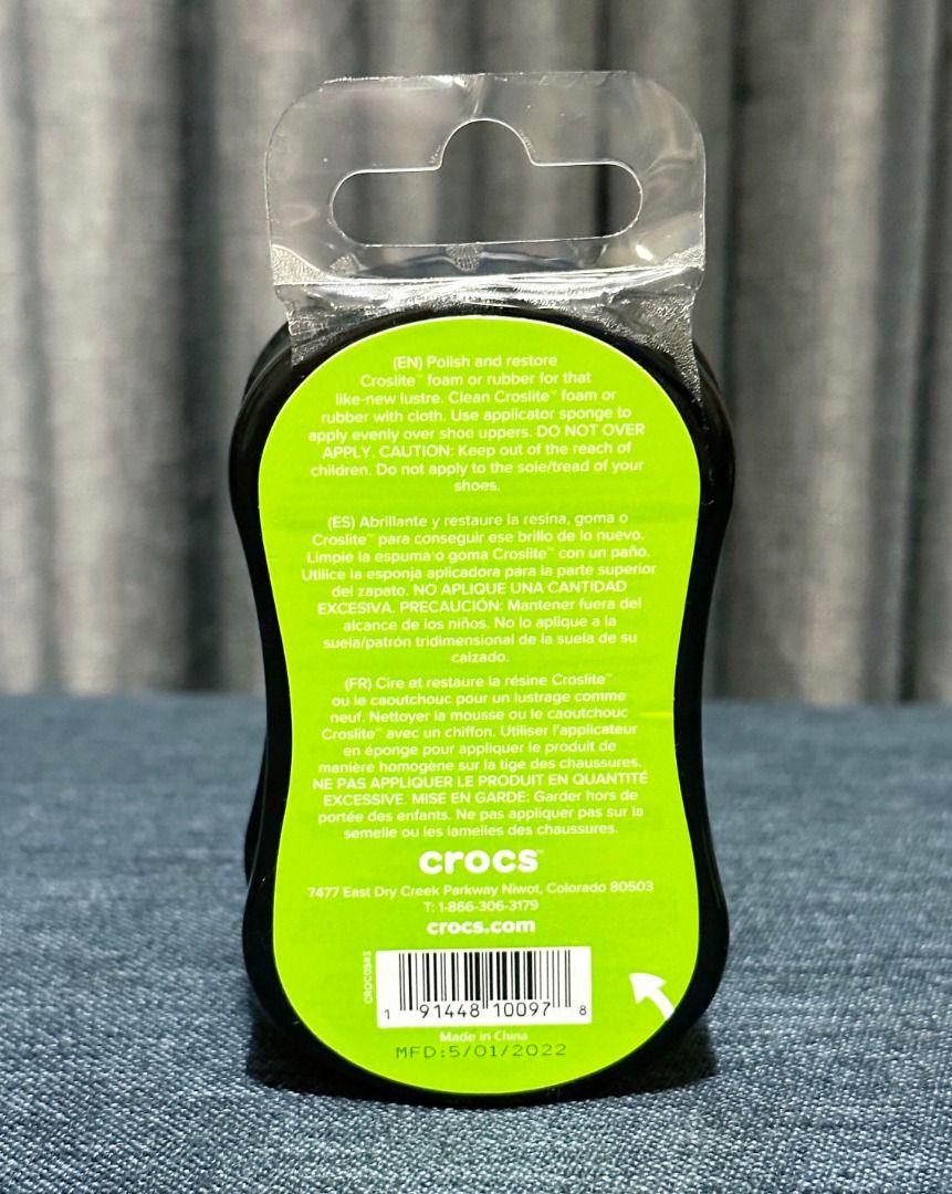 Crocs shine new arrivals polish