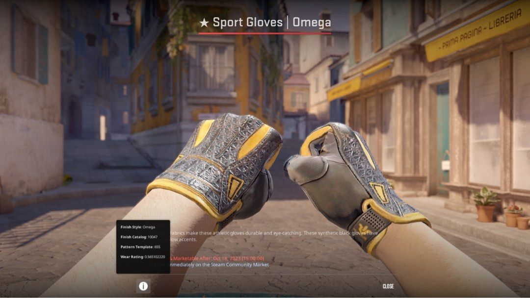 CSGO CS2 Sport Gloves Omega BS, Hobbies & Toys, Toys & Games on Carousell