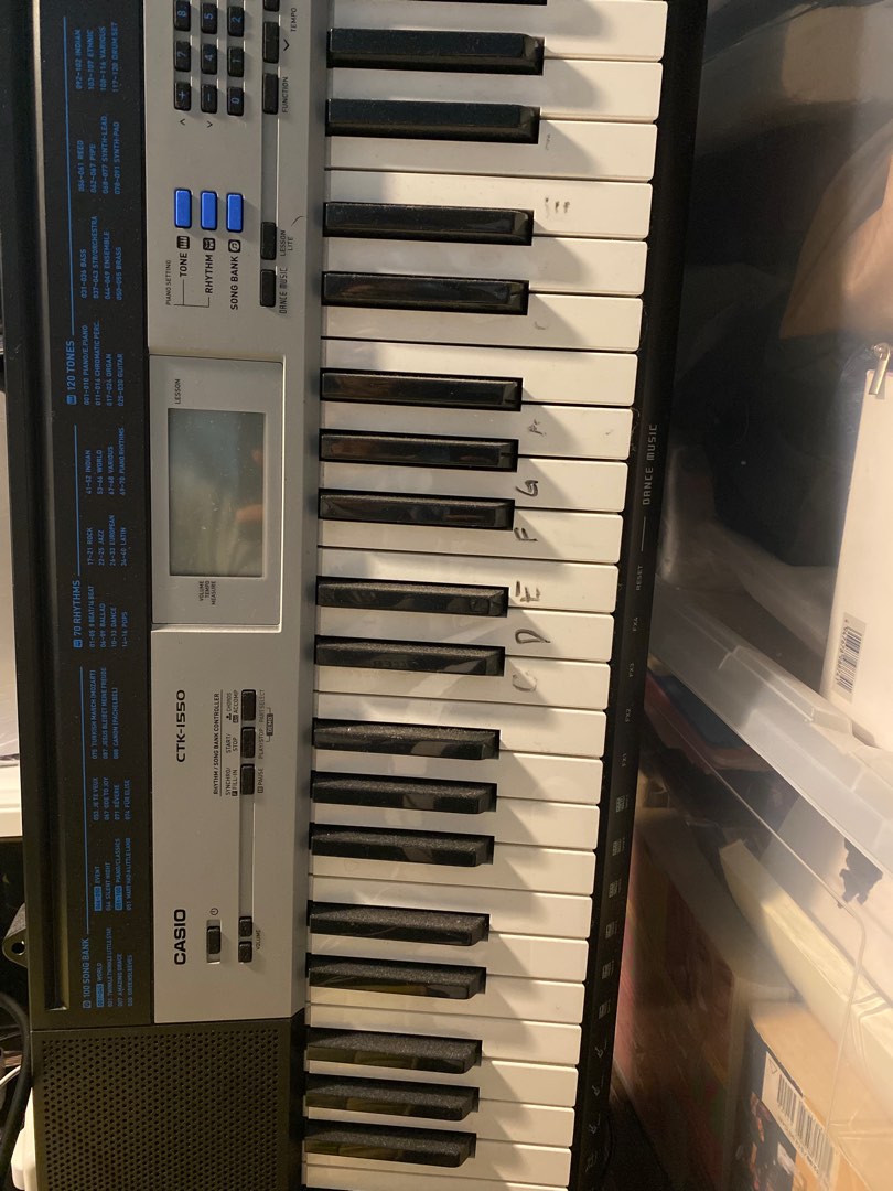 CTK 1550 Piano keyboard Hobbies Toys Music Media Musical