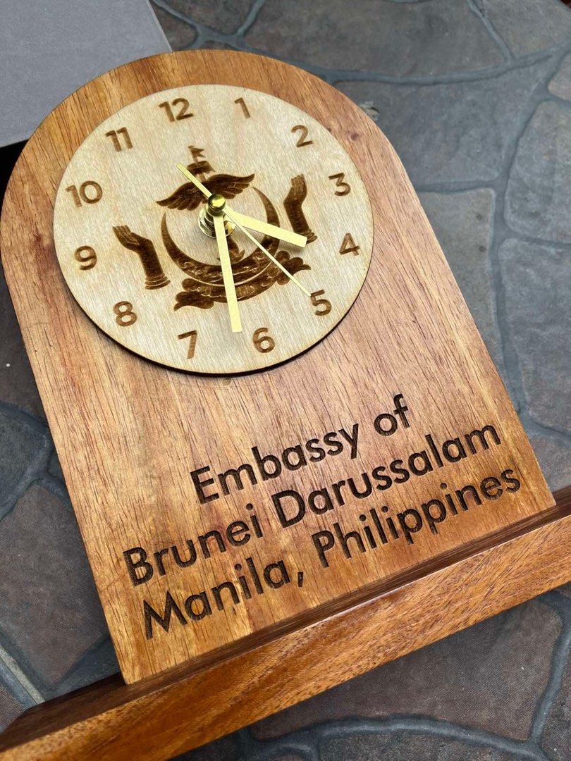 CUSTOMIZED CLOCK (Category: Clocks) located in Manila. Submitted by franciscojof (Listing ID 1259397810, Image 2). Description: SELLING: CUSTOMIZED CLOCK FOR XMAS GIVEAWAYS FROM MY COMPANY TE: = 5” mini desk clock in wood and acrylic. =Logo can be printed. =We can customize the clock too Please PM your requirements and your company details for our proposal. Thanks. Your Professional Business Supplier Consultant #clock #cusfomizedclock.