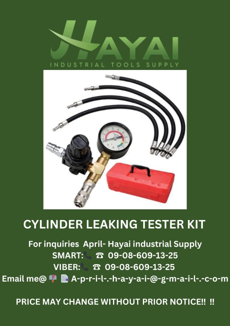 Cylinder leaking tester kit, Commercial & Industrial, Construction