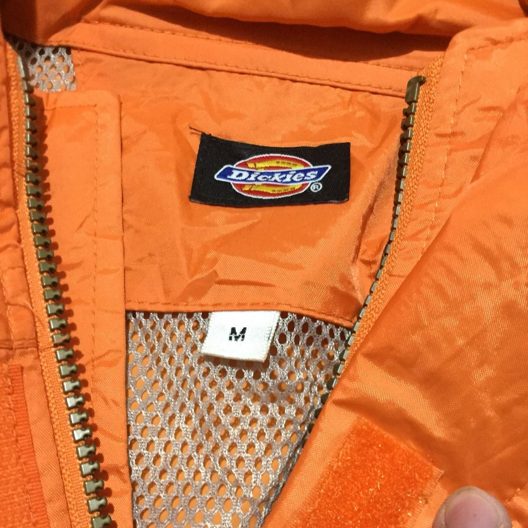 Dickies High Visibility Motoroway Safety Mens Orange Jacket main image 1