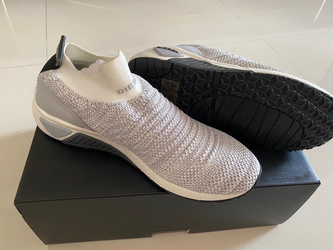 White best sale diesel sneakers