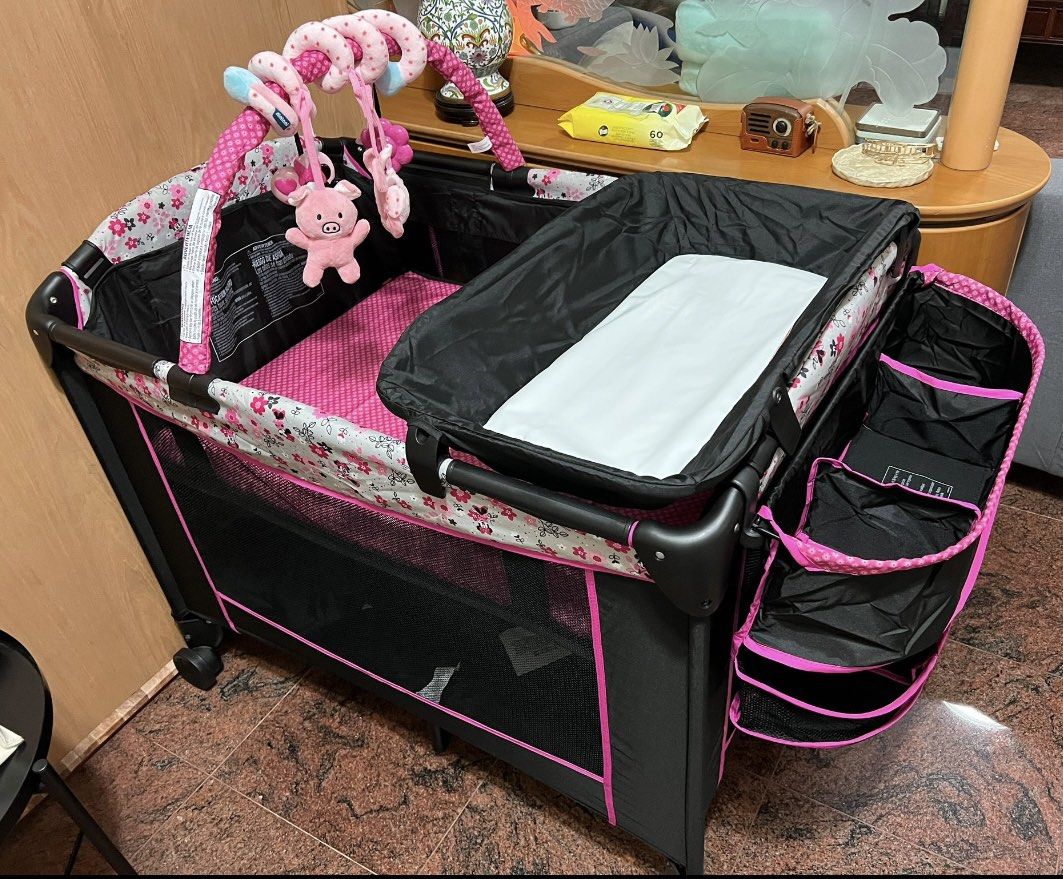 Disney minnie mouse playpen top