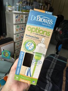 Dr Browns Options Wide Neck Glass Bottle 9oz