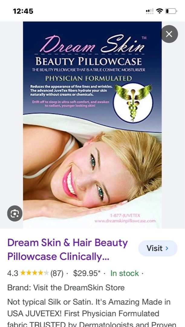 Dream skin beauty pillowcase