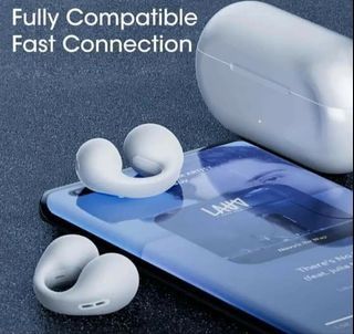 Earring Wireless Bluetooth Sound Earcuffs Ear Bone Conduction Earphones Auriculares Headset TWS Sport Earbuds