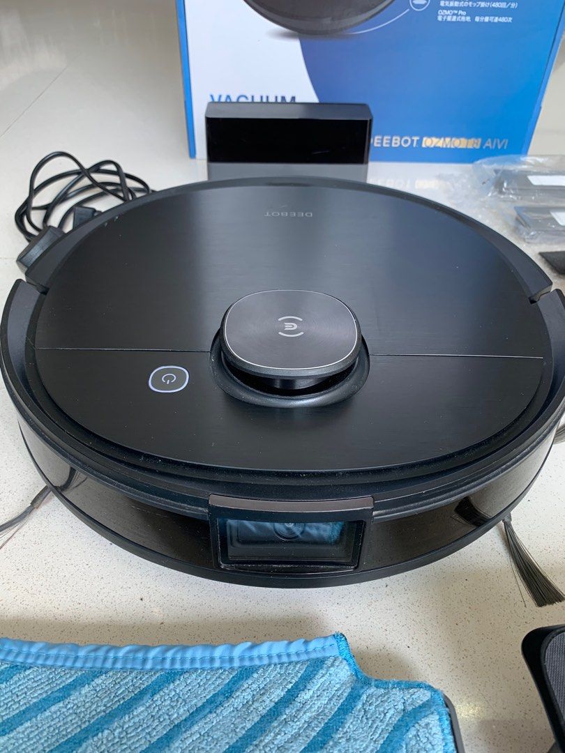 Vhbw Batteria Compatibile Ecovacs T8 Aivi Max Power - 5200mAh 14.4V Li-Ion - Ricambio Per Robot Aspirapolvere (Turchese)