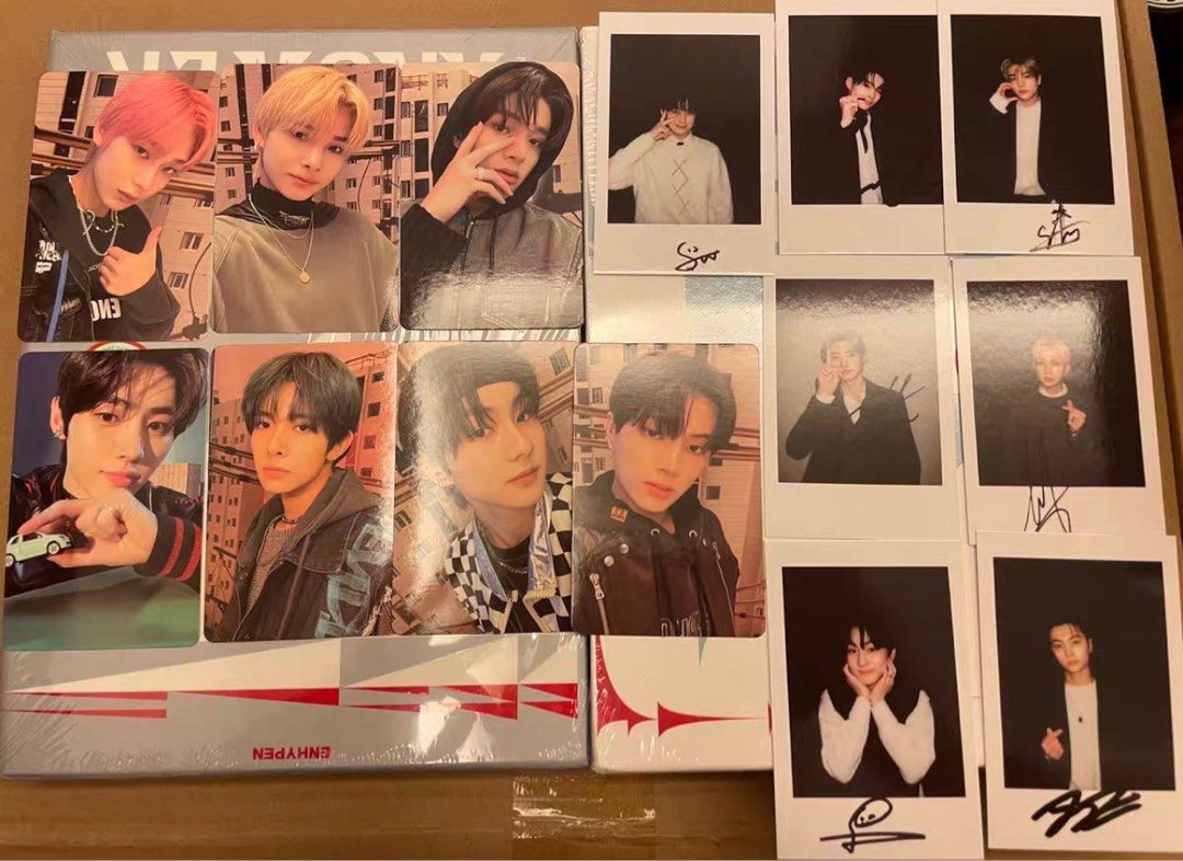 ENHYPEN ANSWER/ DARK BLOOD YIZHIYU YZY POB PHOTOCARD PC, Hobbies 