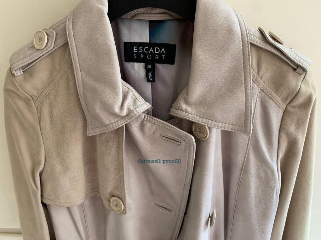 Escada sport leather jacket new arrivals