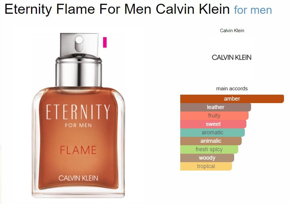 Eternity flame perfume review best sale