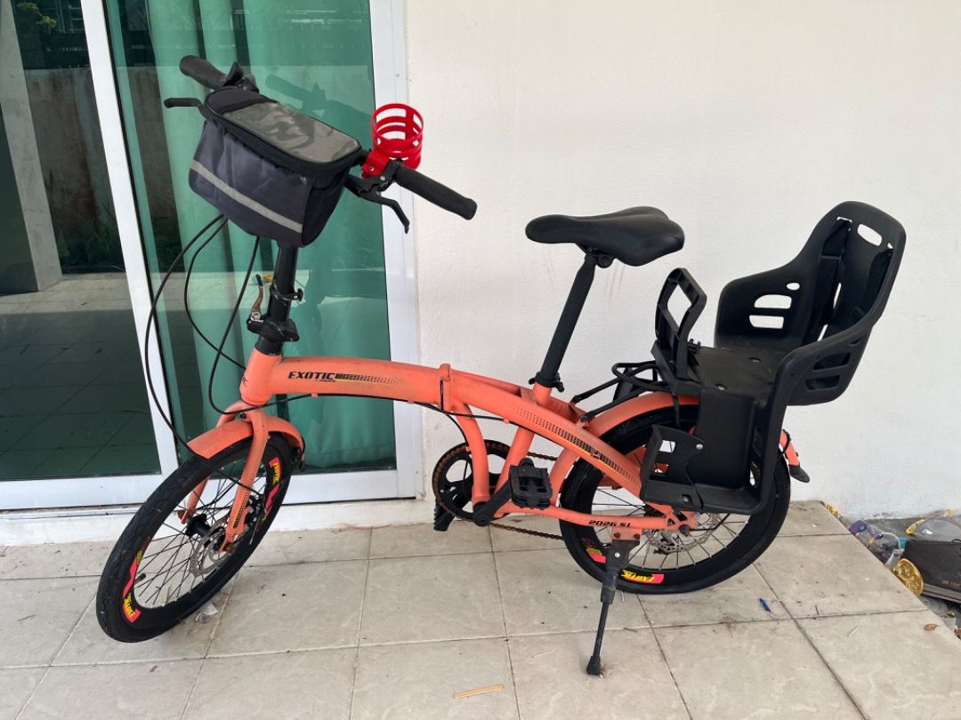 Exotic folding bike