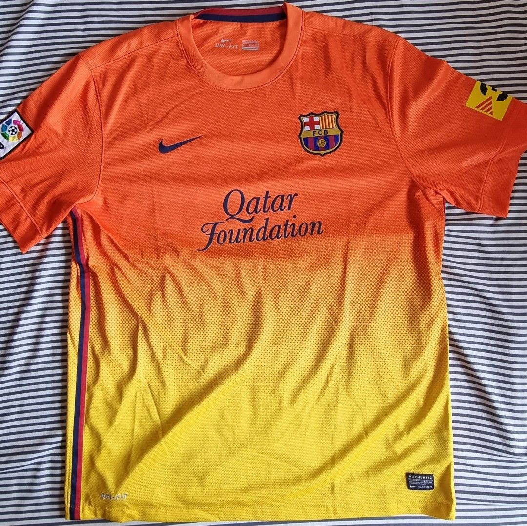 Barcelona qatar foundation jersey clearance