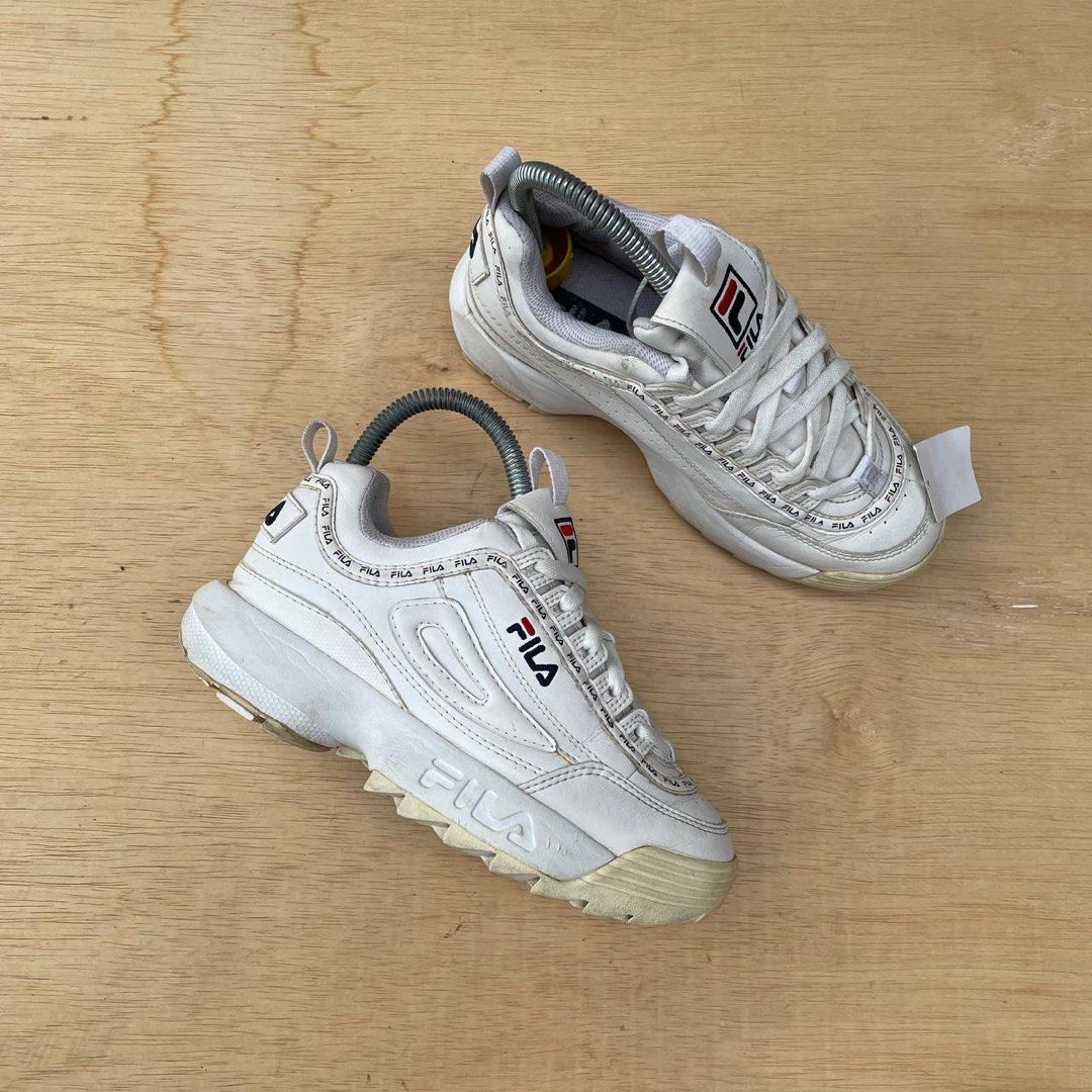 Fila Disruptor ll White Tapey 3UK 22.5cm RM6O