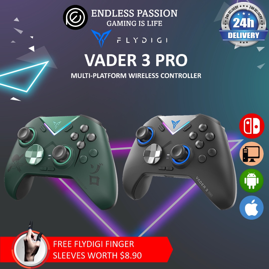 直営通販 Flydigi VADER 3 PRO 新品未開封 ゲームパッド