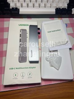 For sale UGREEN 6 in 1 USB-C Multifunction Adapter for MacBook Pro / Air / Etc.