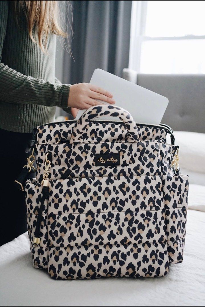 Jujube leopard diaper bag 2025